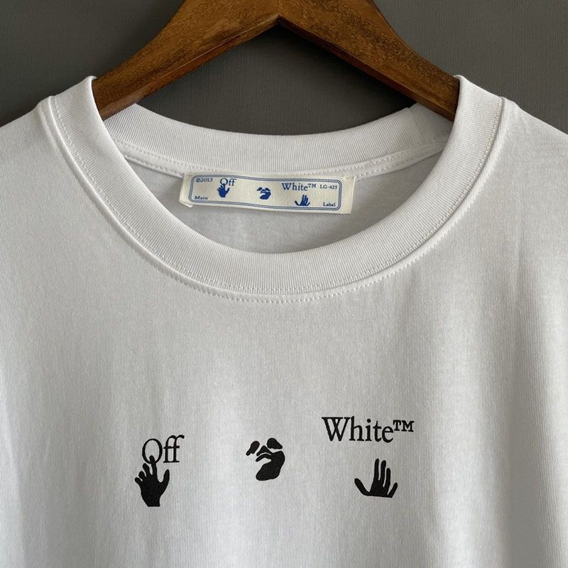 一目惚れ♪オフホワイト コピー マーカーアローコットンTシャツ ofe58168